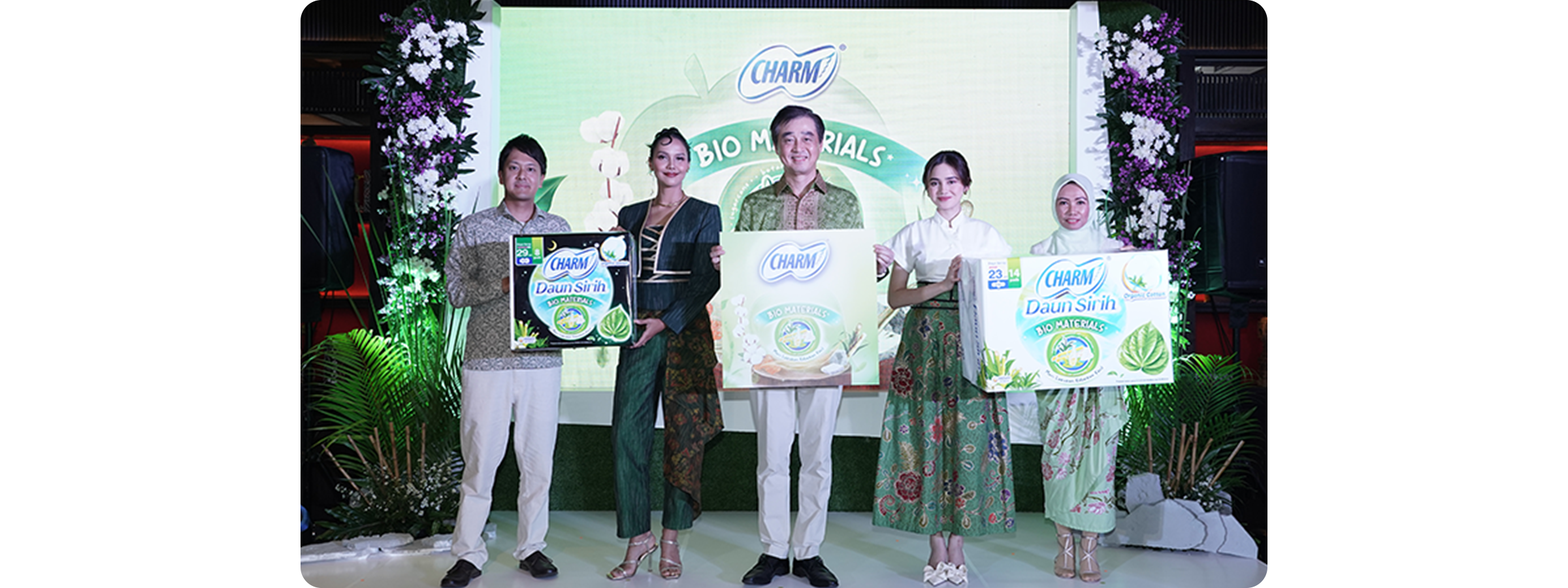 Indonesia/Launch of products utilizing biomaterials